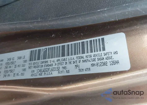 2015 Jeep Wrangler Unlimited Sport из США, поврежденный, VIN 1C4BJWDG3FL623152